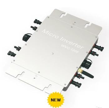 

1200W Power Inverter IP65 Solar Micro Grid Tie Inverter Microinverter Inversor WVC1200 with Wireless Monitoring Function