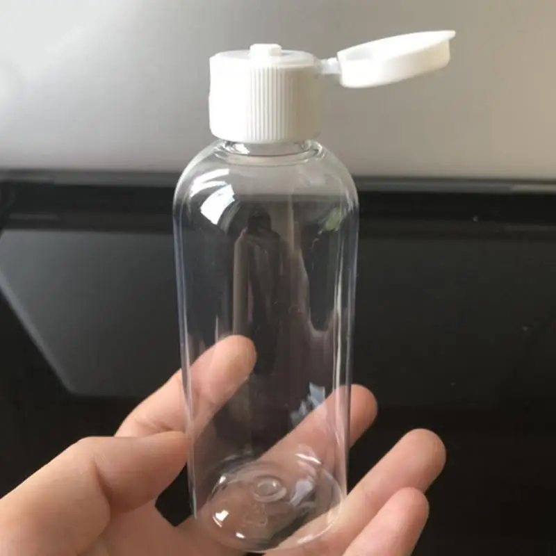 

4pcs X 100ml Multifunctional Home Makeup Container Bottle Plastic Travel Clear Clear Empty Jar Container Portable Spray Bottle