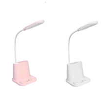 Многофункциональная Защита глаз настольная лампа с сенсорным управлением USB ручка держатель портативный студенческий Настольный светодиодной подсветкой, лампа для чтения