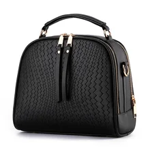 10 farben Frühling Frauen Taschen Weave Quaste Pu-lederne Handtaschen Frauen Schulter Stricken Tasche Damen Casual Frauen Messenger Bags