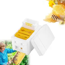 Пчелиный король хвост коробка мини ПЭТ коробка высокой плотности пены королевская коробка пчелиный улей полный инструмент для пчеловодства WF603225