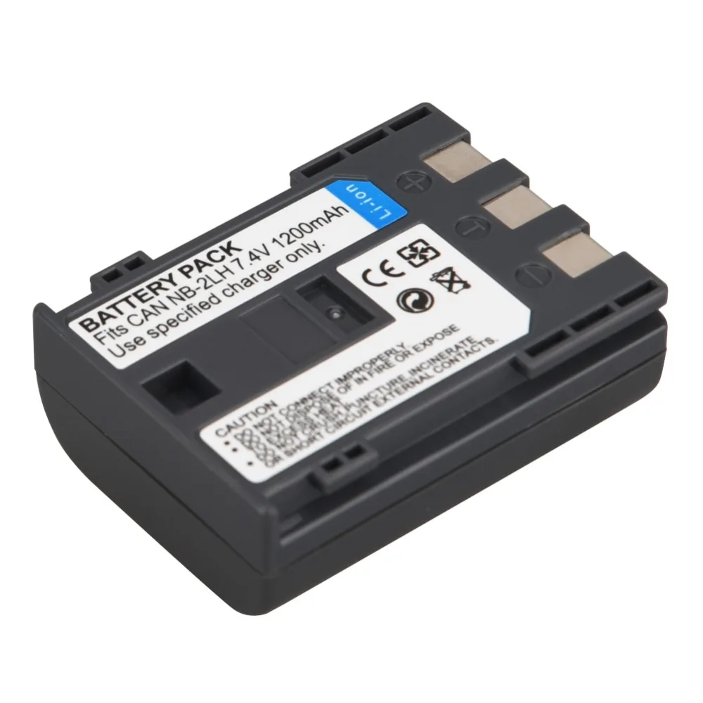 1PC NB 2L NB 2L NB2L NB 2LH 1200mAh Rechargeable Li ion Battery For Canon PowerShot