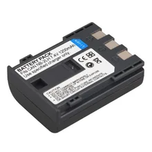 1 ШТ. NB-2L NB 2L NB2L NB-2LH 1200 мАч Литий-Ионная Аккумуляторная Батарея Для canon powershot s30 s50 s60 s80 eos 350d mv940 mv901 батареи