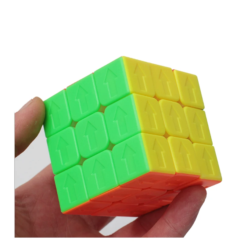 ZCube 3x3x3 стрелы с цифрами острый кубар-Рубик на скорость твист тест на мозги обучающие игрушки для детей magico Cubo игрушки головоломки