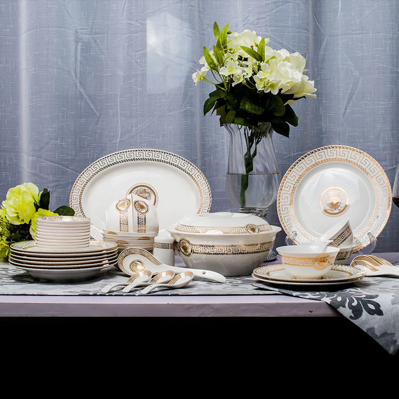Online Buy Wholesale porcelain dinnerware set from China porcelain