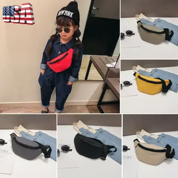 

US Fashion Zipper Nylon Casual Outdoor Traveling Walking Waist Bag 6 Colour