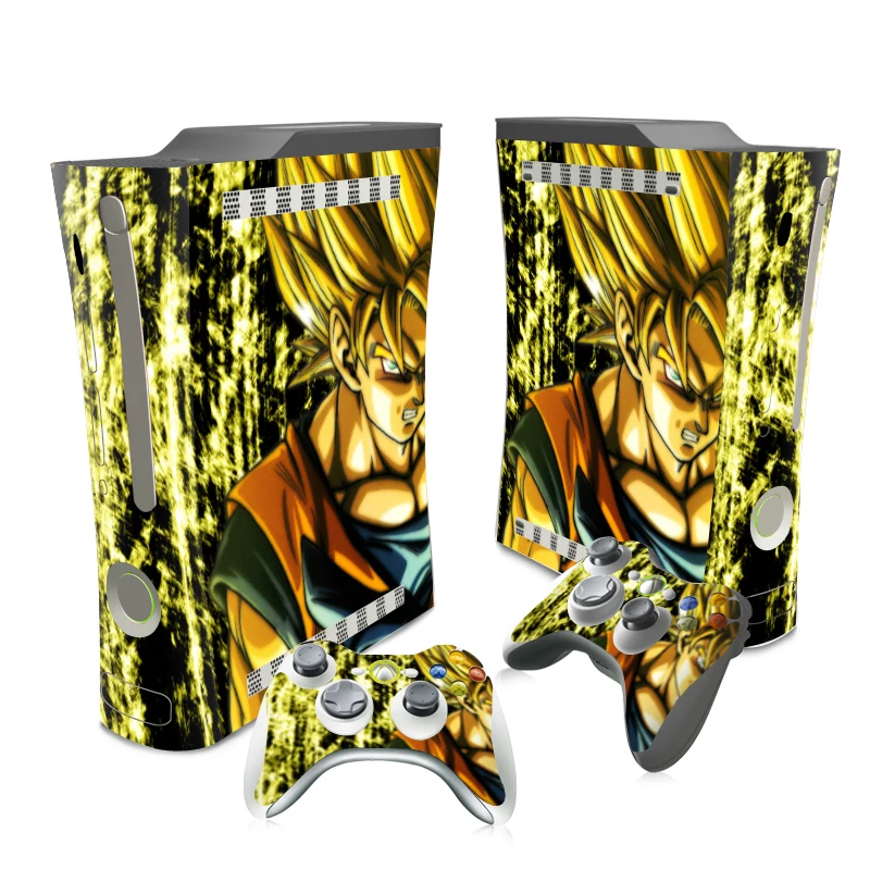 

Skin Sticker Decals For Xbox 360 Console and Controller Skins Stickers for Xbox360 Vinyl - Anime Dragon Ball Z