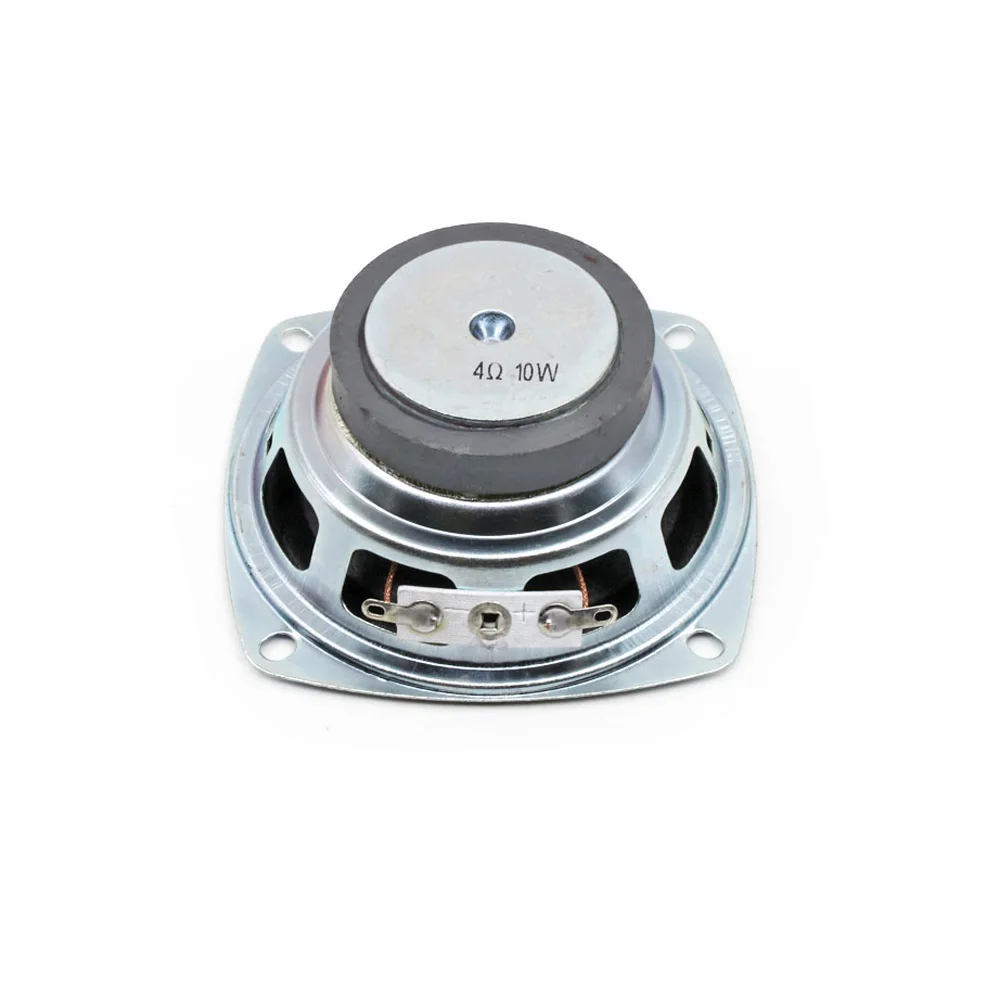 Tenghong 2pcs 3 Inch Full Range Speakers 4Ohm 10W 78MM Square Portable Audio Speaker Unit For Home Theater Loudspeakers DIY