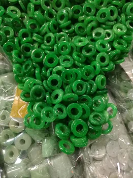

40 pcs Fine Jewelry Beads Natural jade beads DIY jewelry accessories BEADS BEADED lotus Jade Bracelet