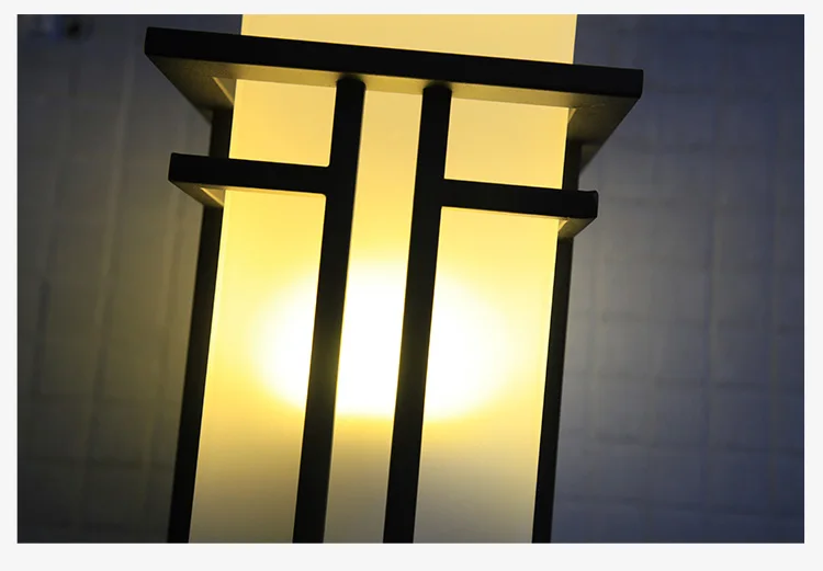 Открытый настенный светильник современный минималистский открытый висит настенный светильник водонепроницаемый свет сада проход
