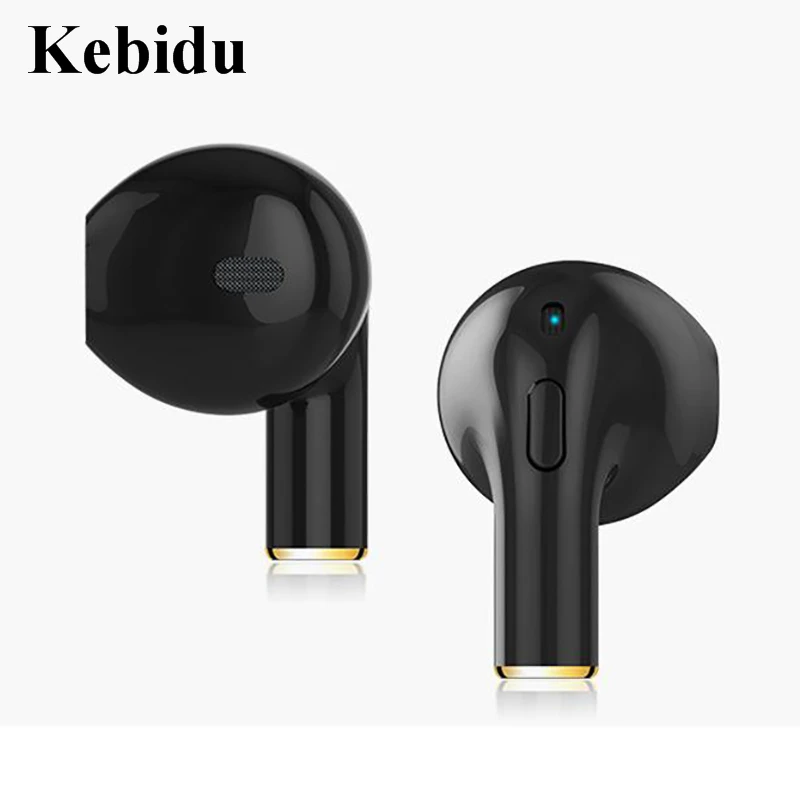 

Kebidu I8X Mini Bluetooth In-Ear Headset Stereo Invisible Earbud Wireless Earphone Music Mic for iPhone