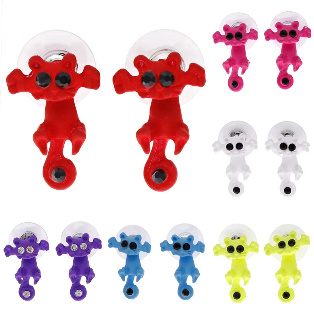 

Fashion Animal Cat Pet Pattern Stereoscopic Earrings Women Party Earrings for Valentine's Day