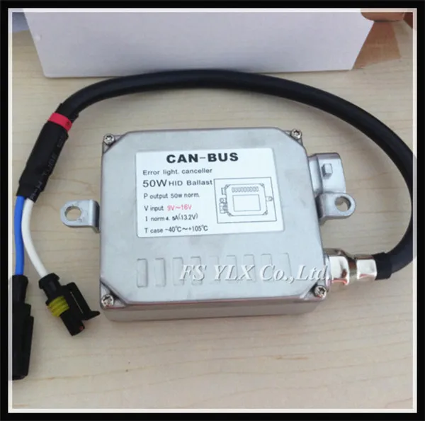 FSYLX Hy lux Canbus 50 Вт AC 9 в 16 цифровой HID Xenon балласт для H11 H4 H7 9005 9006 ксенон драйвер|ballast