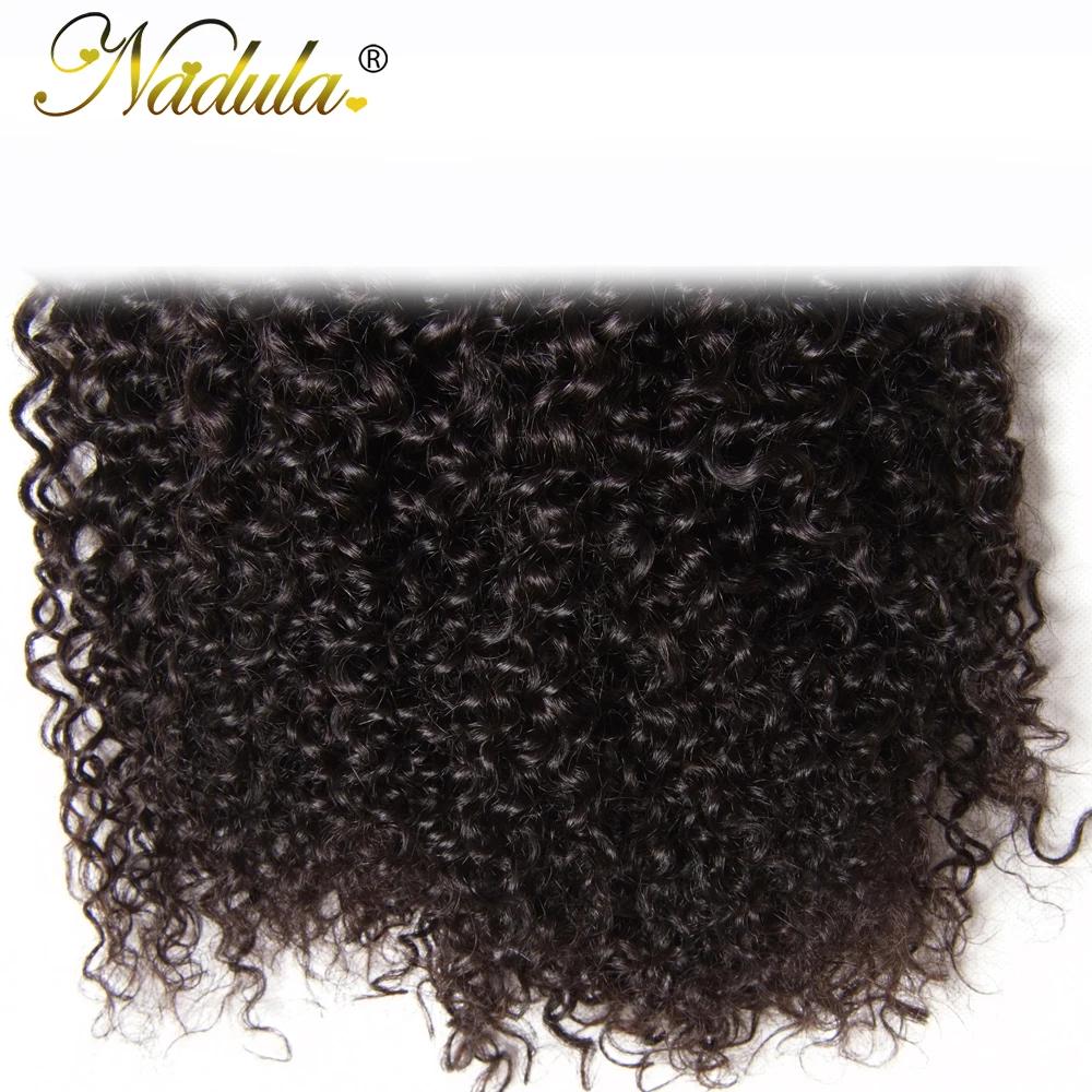 Nadula пучки вьющихся волос 3 шт./лот индийские волосы волнистые человеческие волосы для наращивания 8-26 дюймов remy волосы натурального цвета