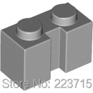 

*Brick 1x2 w. Groove* DIY enlighten block brick part No.4216,20pcs Compatible With Other Assembles Particles