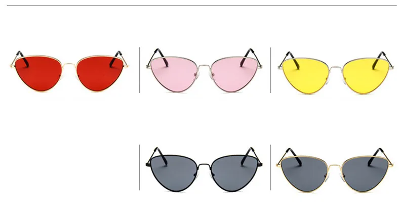 Fashion Cat Eye Sunglasses Women Brand Designer Vintage Retro Female Sun Glasses Vintage Retro Sunglass Lady Lunettes de soleil (5)