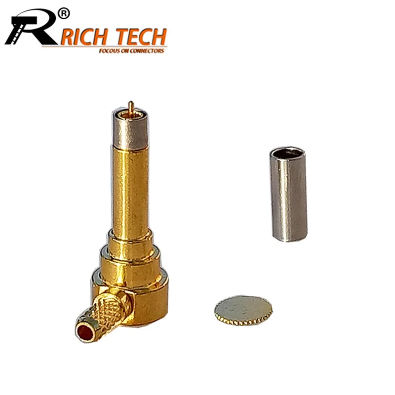 10pcs MS156 RF Connector MS156 Male Plug Right Angle RF Cable Connector ...