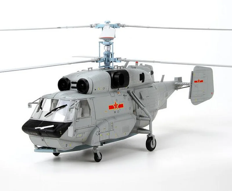 

1/43 scale Ka-31 Helix Early Warning Helicopter Rescue aircraft airplane Static Base bracket models adult children toys military