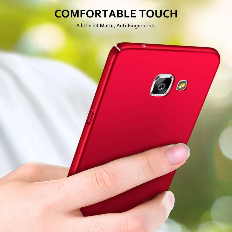 CHOEOIWE тонкие матовые жесткие чехлы для Samsung Galaxy A520F A320F A3 A5 2017 A7 A720F задняя крышка