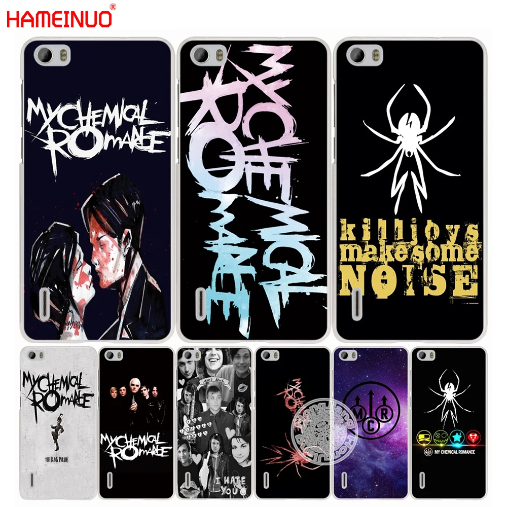 HAMEINUO My Chemical Romance Чехол для мобильного телефона huawei honor 3C 4A 4X 4C 5X 6 7 8 Y3 Y5 Y6 2 II Y560 Y7 2017 |