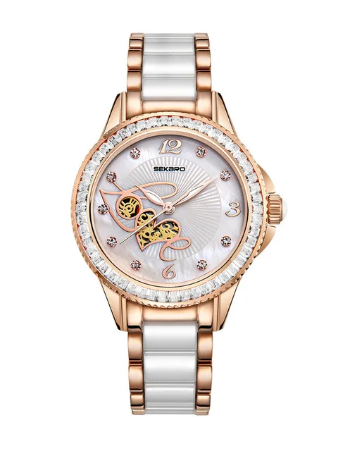 

CW022 Fashion Women Bracelet Watch Heart Sport Quartz Wrist Hour Rose Gold Dial Watches Dress Lady Clock Wrist Watch Gifts