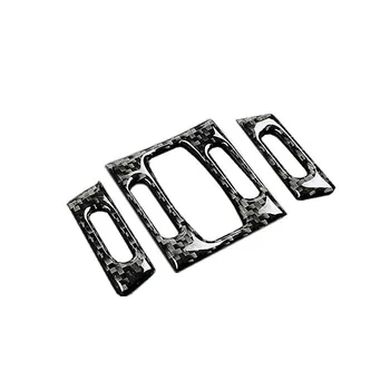 

For BMW old 5 series E60 carbon fiber front instrument air conditioning air outlet decoration stickers car interior Accessories