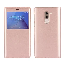 Премиум прозрачный чехол для huawei GR5 Чехол Флип из искусственной кожи чехол для huawei Honor 6X GR5