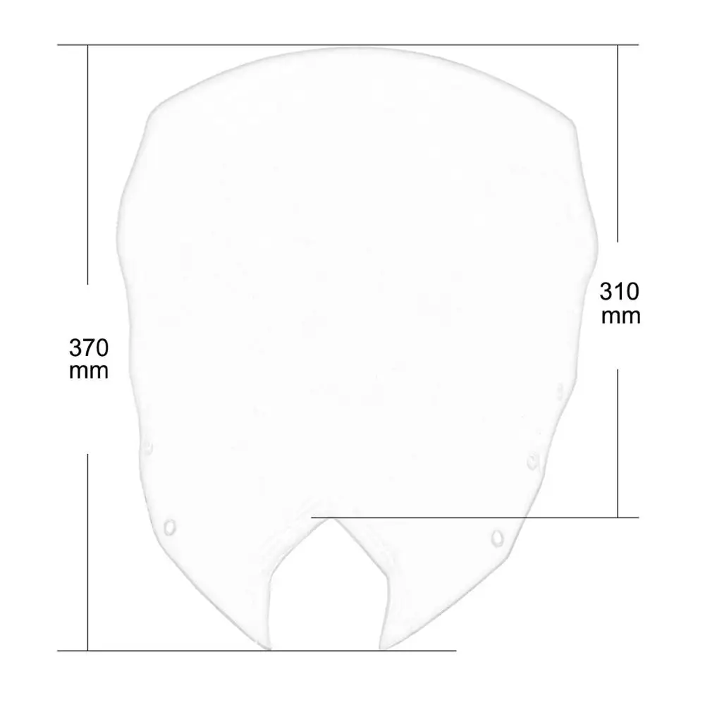 Переднее ветровое стекло для экрана YAMAHA FZS600 FZ6R FZ 6R FZ6 R 2009 2010 2011 2012 2013 2014 2015 2016