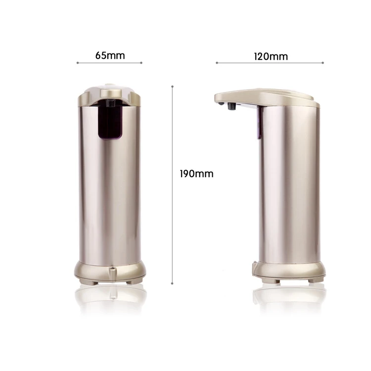 bathroom accessories stainless steel automatic soap dispenser
