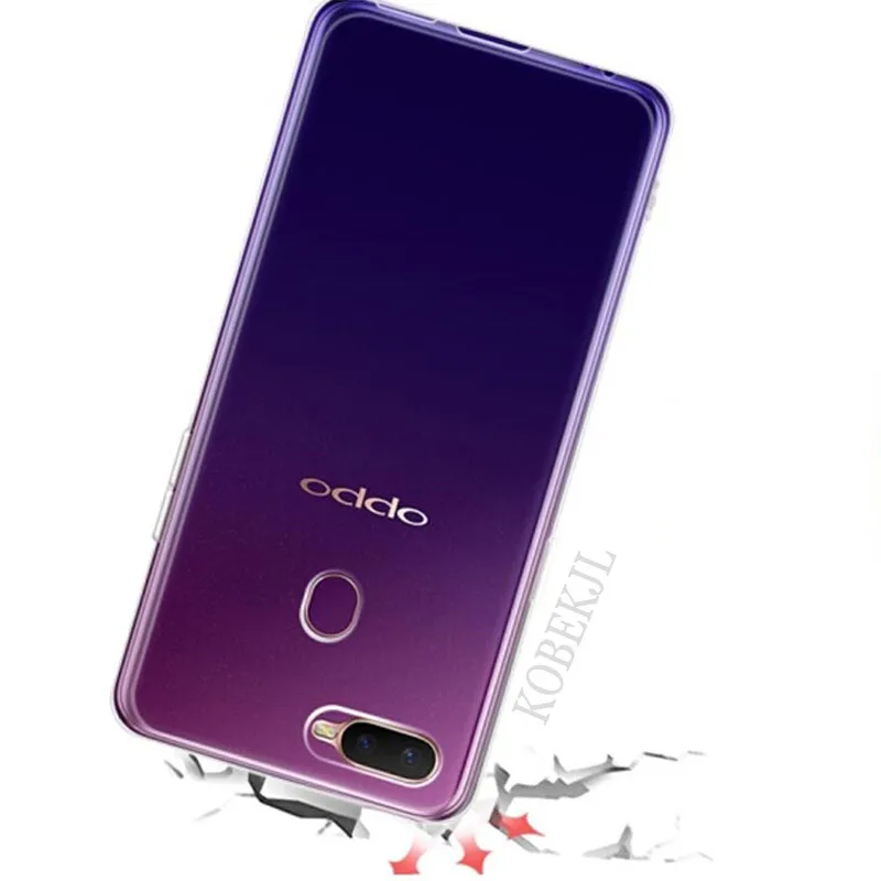 Чехол OPPO A7 чехол 6 2 прозрачная Мягкая силиконовая задняя крышка из ТПУ для A 7 OPPOA7