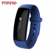 Frompro M88 умный Браслет Bluetooth 4.0 OLED Экран Водонепроницаемый измерять кровяное давление сердечный ритм Мониторы Smart Band Фитнес трекер