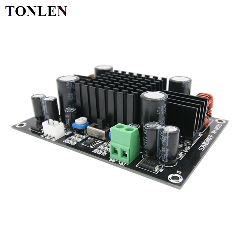 TONLEN Mono Digital Amplifier Board Subwoofer / Full Range Audio Amplifier Module 150W DC12-24V 1.0 DIY Stereo Power Amplifiers TONLEN Mono Digital Amplifier Board Subwoofer / Full Range Audio Amplifier Module 150W DC12-24V 1.0 DIY Stereo Power Amplifiers