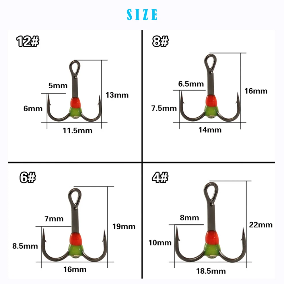 10 шт./компл. бронзовых морских рыболовных крючков для зимней рыбалки кулачковый крючок из высокоуглеродистой Сталь снасти для рыбалки рыболовные принадлежности Размер 4#6#8#12