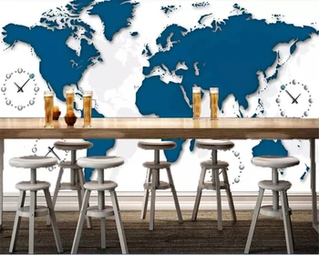 

beibehang behang 3d wallpaper World map mural papel de parede 3d room wallpaper wall 3 d tv set photo wall painting wallpaper