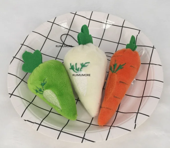 

Mini Small 4-10cm Approx. Carrot Vegetable Etc. Plush Toys , Kid's stuffed Vegetable plush Toy doll