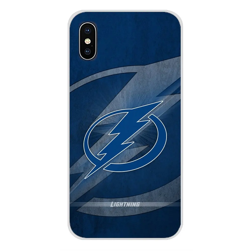 Аксессуары для телефонов Tampa Bay Lightnings чехлы Apple iPhone X XR XS MAX 4 4S 5 5S 5C SE 6 6S 7 8 Plus ipod touch