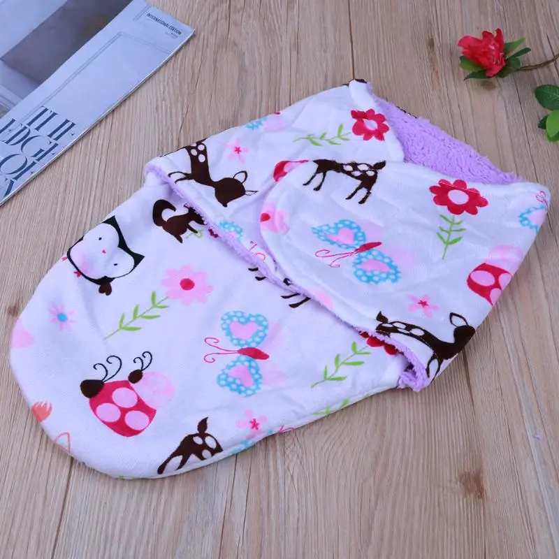 6 стилей зимний конверт для новорожденных детская спальная сумка для завёртывания для пеленания одеяло конверт в Прогулочная ДЕТСКАЯ