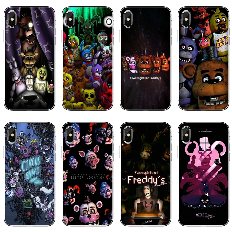 

Five Nights At Freddys FNAF For Samsung Galaxy J8 J7 J6 J5 J4 J3 J2 Plus Prime pro 2016 2017 2018 case Soft phone cover cases