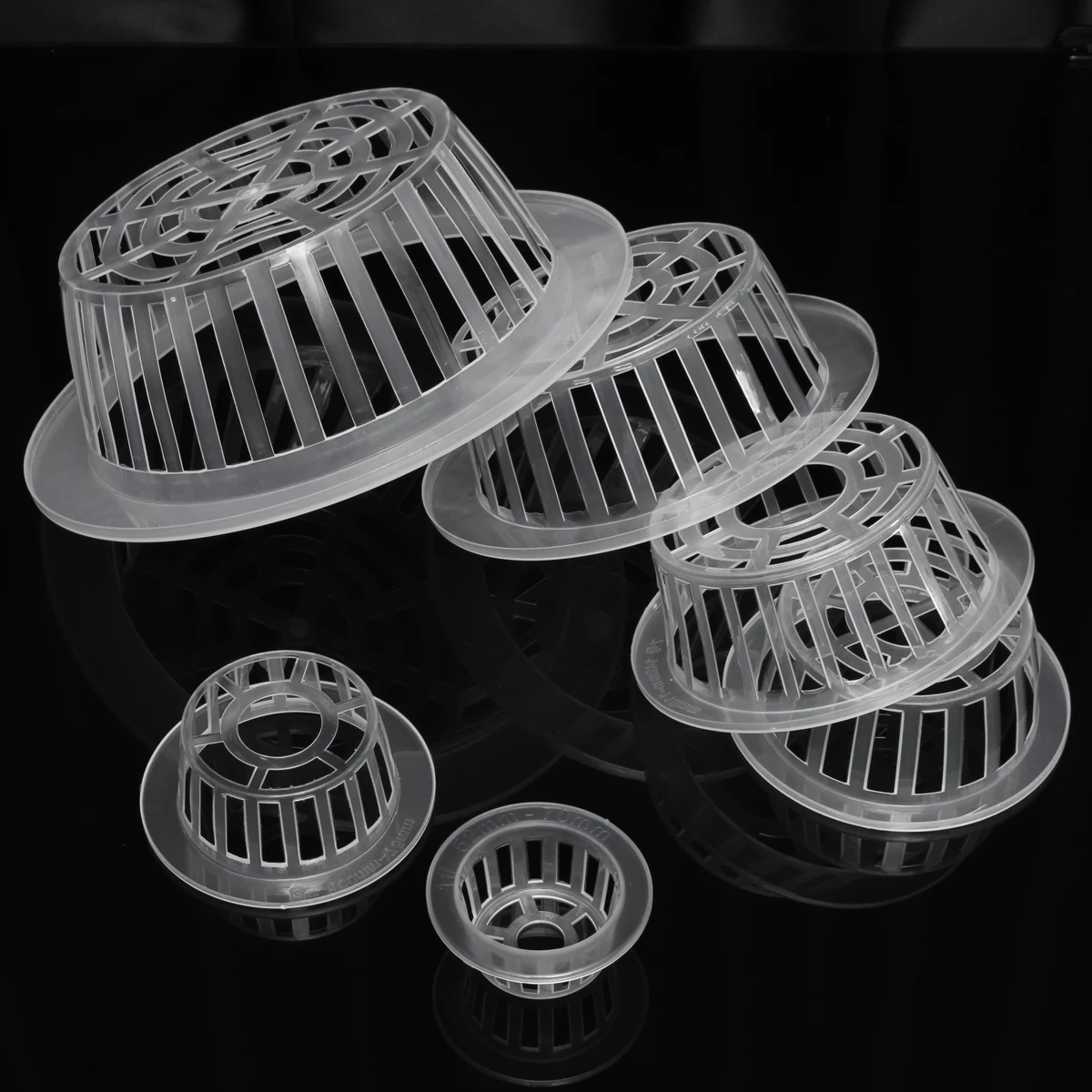 

7 Sizes Mesh Pot Net Cloning Basket Hydroponic Aquarium Insert Plants Growth Planter Fish Tank Plant Decoration Accessories