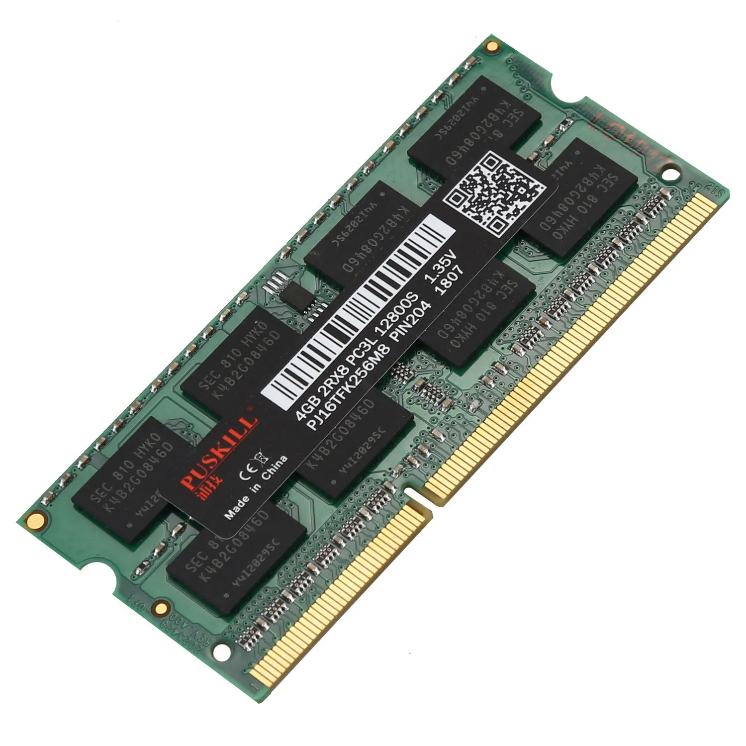 Puskill Ddr3 1600 Mhz 1,35 V 204Pin низкая Напряжение оперативной памяти для ноутбука