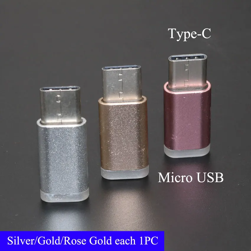 3 шт. для iPhone type-C адаптер для Micro USB/USB 3,0 type C для iPhone/Android кабель для передачи данных адаптер конвертер