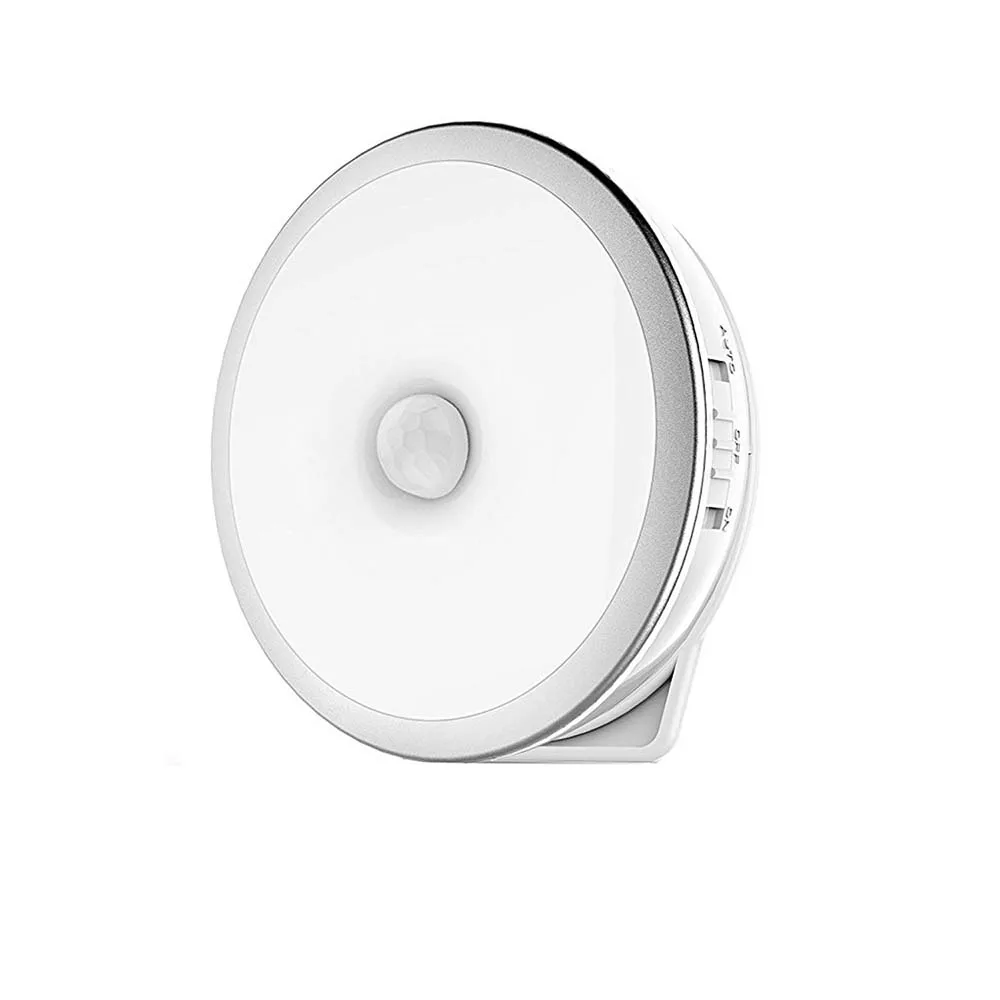 

6LED PIR Body Motion Sensor Wall lamp Night light Induction aisle Lamp Closet Corridor Cabinet Magnet warm lights