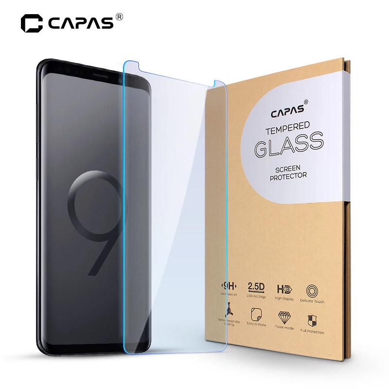 Закаленное стекло для Samsung Galaxy S9 Защита экрана G960F прозрачная ЖК-пленка 9H