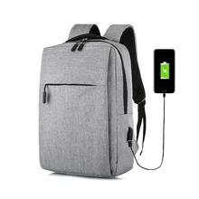 15,6 дюймовый usb зарядный мужской бизнес рюкзак для ноутбука для Macbook Xiaomi lenovo Противоугонный рюкзак для ноутбука дорожная школьная сумка