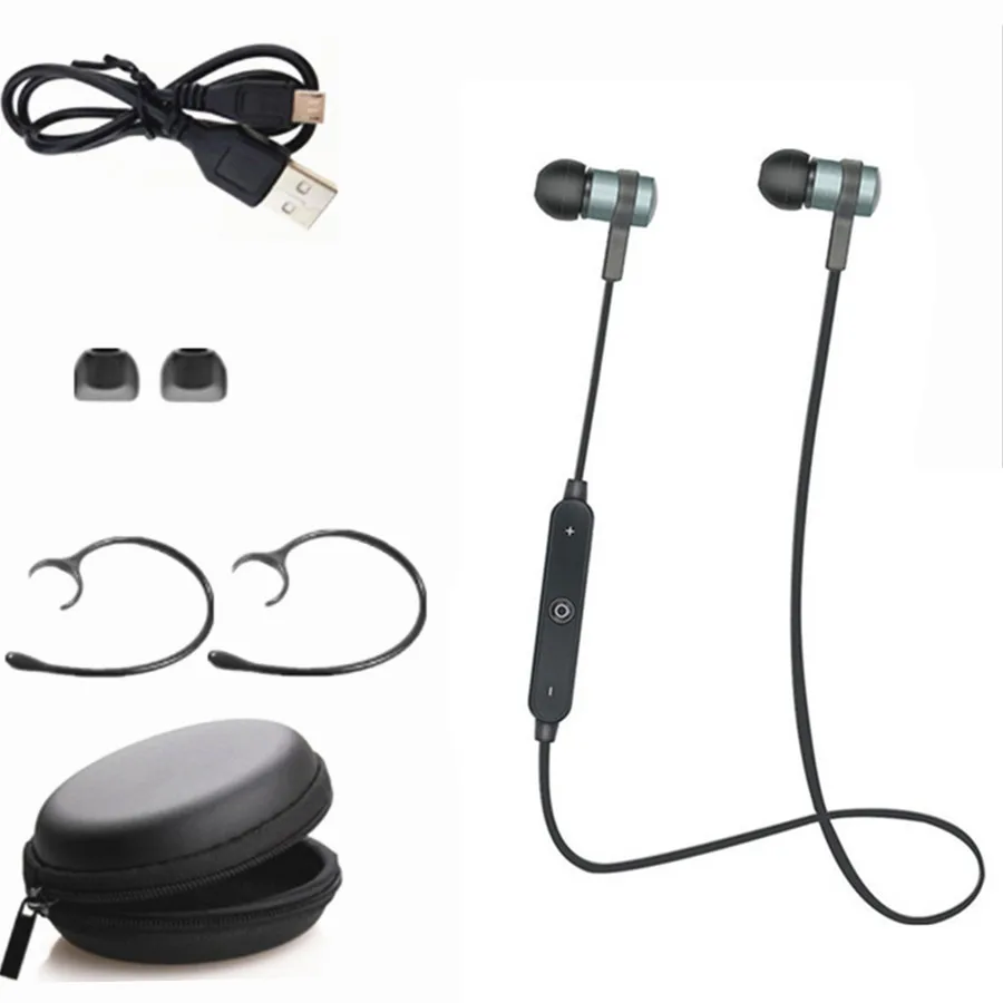 Aniwk Спорт Бег Bluetooth-гарнитура Беспроводные Наушники Наушники Bluetooth Наушники С Микрофоном Стерео Наушники Для всех телефонов