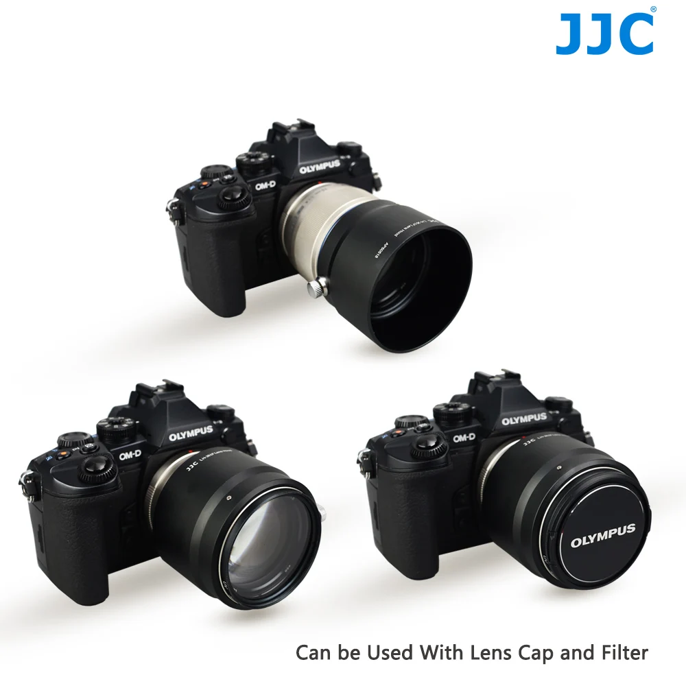 JJC Metal Lens Hood 58mm Protector for OLYMPUS M.ZUIKO DIGITAL ED 75mm F1.8 replaces LH-61F цена JJC Metal Lens Hood 58mm Protector for OLYMPUS M.ZUIKO DIGITAL ED 75mm F1.8 replaces LH-61F цены онлайн