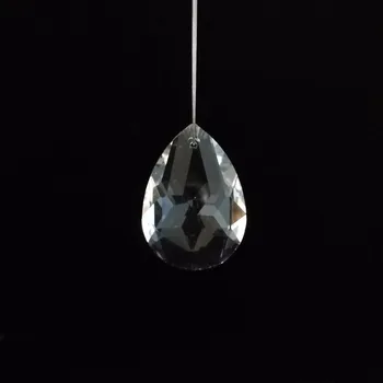 

38mm 30pcs Bauhinia lamp hanging drop chandelier pendant beads baroque crystal chandelier parts for wedding decor