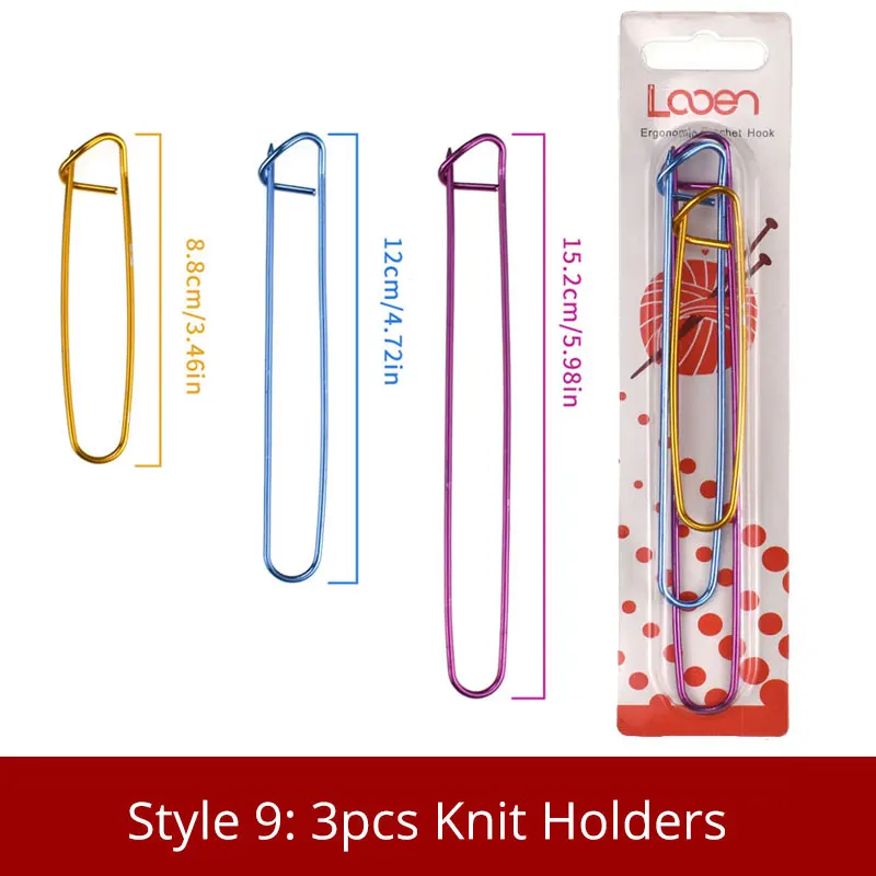 Looen 35 стилей Швейные аксессуары для стежков ножницы спицы для вязания искусство спицы для поделок измерительная лента для шитья инструменты для вязания крючком Крючки - Цвет: Style 9