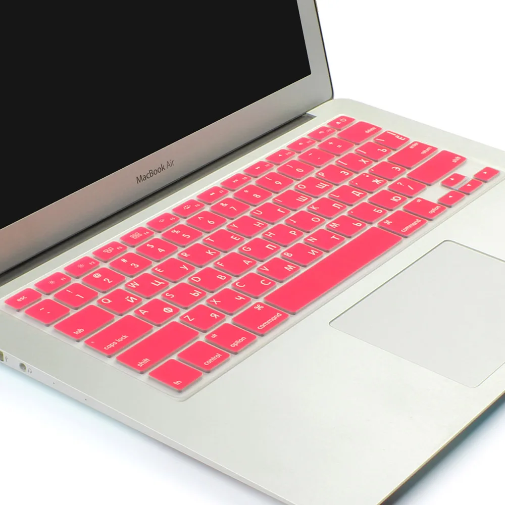 Силиконовый чехол с клавиатурой для MacBook Air 13 Pro 15 17 дюймов Retina A1466 A1502 A1398|silicone keyboard