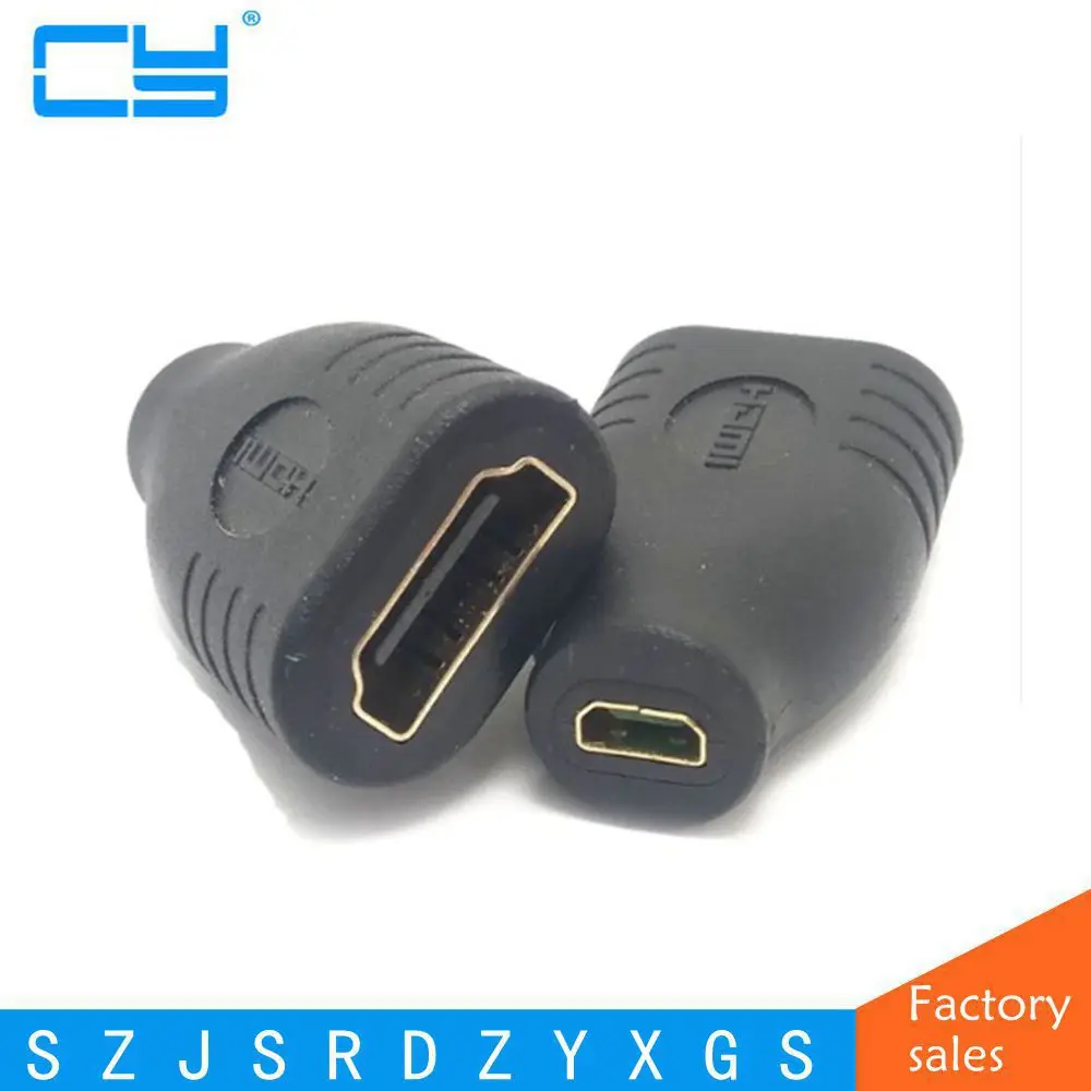 Кабель адаптер Micro HDMI Female 1 шт. Разъем 1080P 4 В 3D с номером трека|micro hdmi|to hdmimicro hdmi female |
